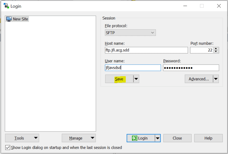 winscp not connecting to host
