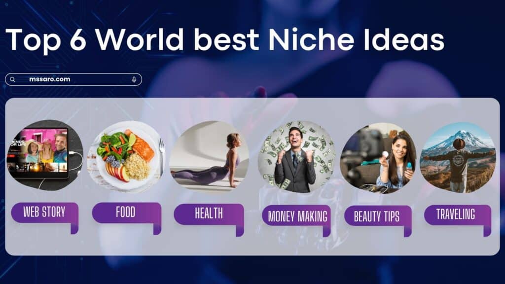 Top 6 World best Niche Ideas mssaro