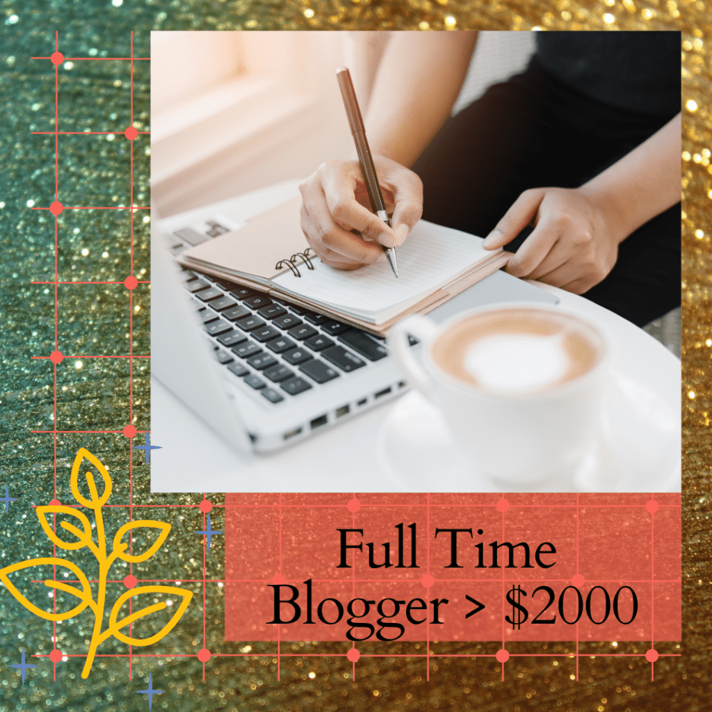 Full Time Blogger (How much does it cost to build a blog?)