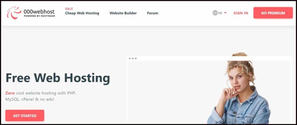 000Webhost- free webhosting services