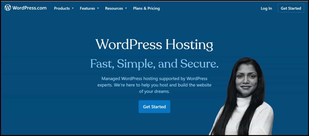 Wordpress.com free web hosting service provider