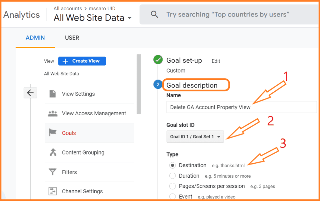 Google-Analytic-Destination-Goal-Name-mssaro