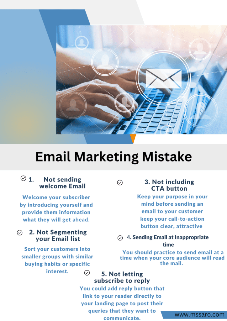 Email Marketing Mistake.