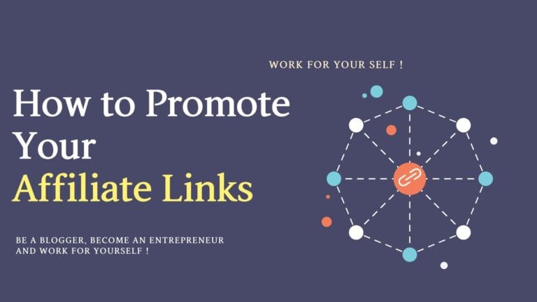 How to Promote Affiliate Links