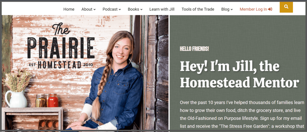 THE PRAIRIE HOMESTAED- PARENTING BLOG
MOST POPULAR TYPE OF BLOG