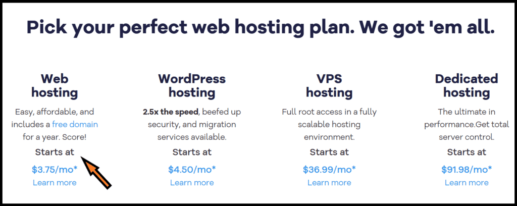 HostGator Pricing